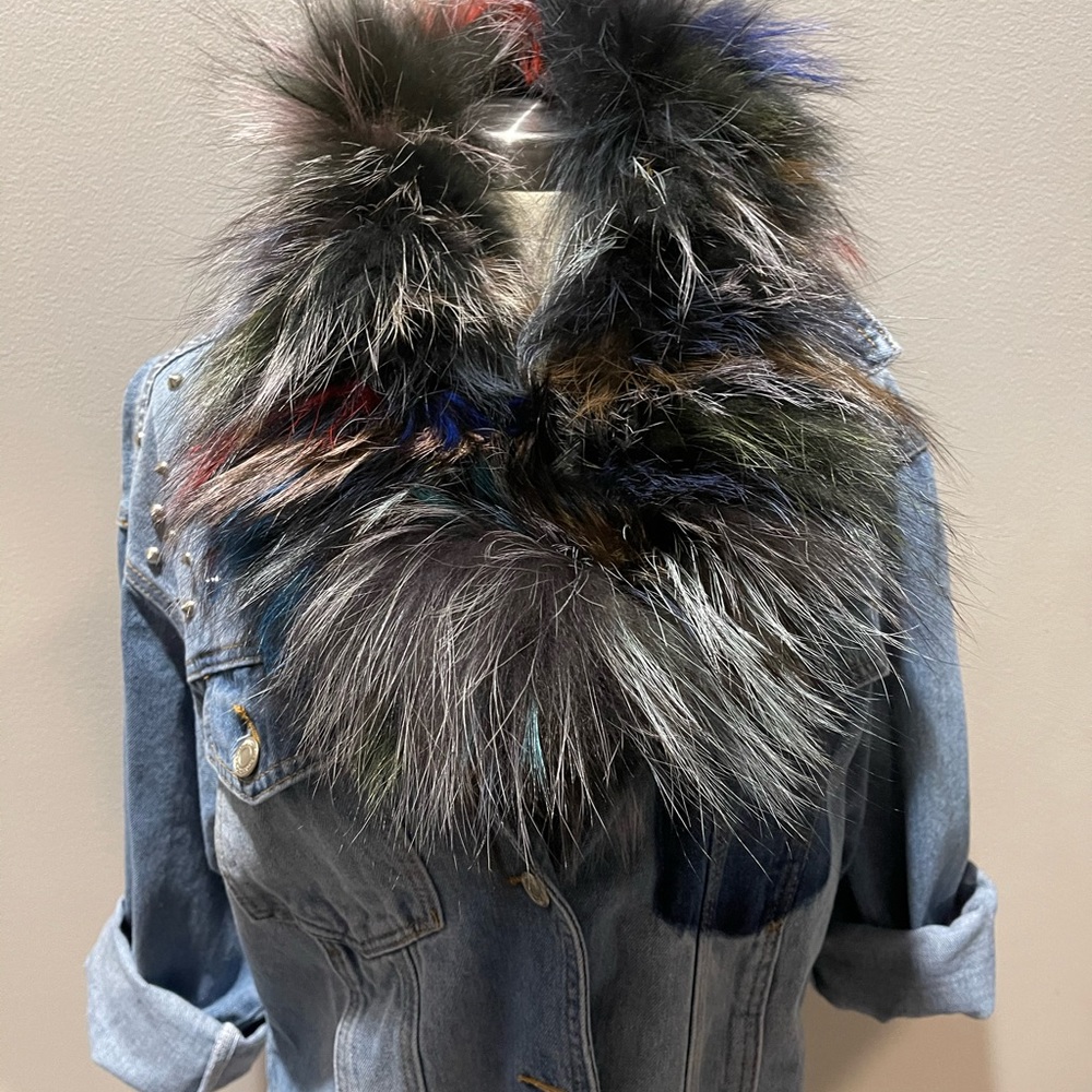 Glamorous 100% *Multi Color* Fox Fur Neck Loop